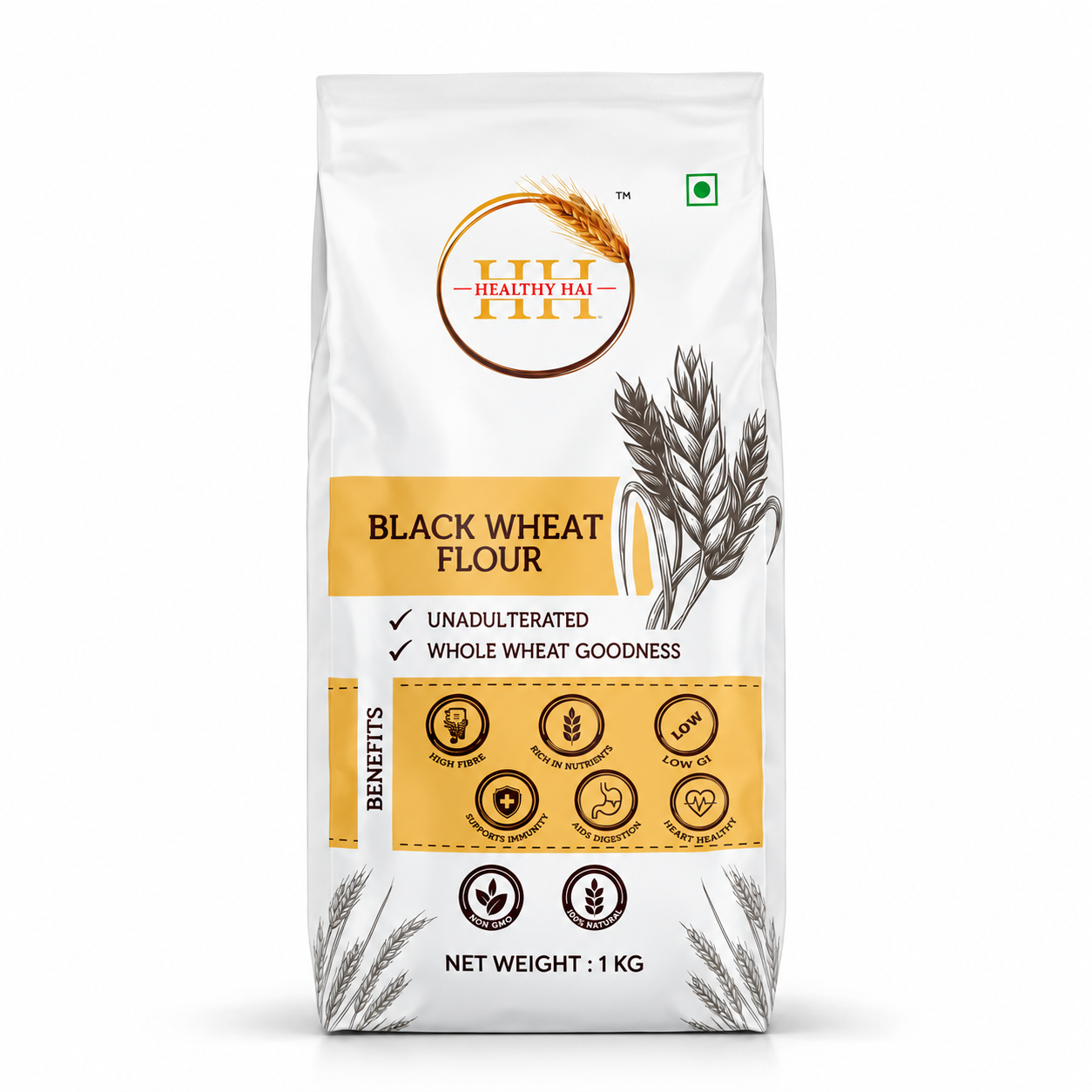Black Wheat Flour 1 KG